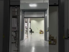 JTM-D01のための線形ドアパネルパターン アルミ合金 急速なロールアップと閉じるドア