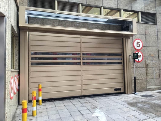 JTM-D02 産業用 作業流のための高速ロールアップとシャッタースピラル自動ガレージドア