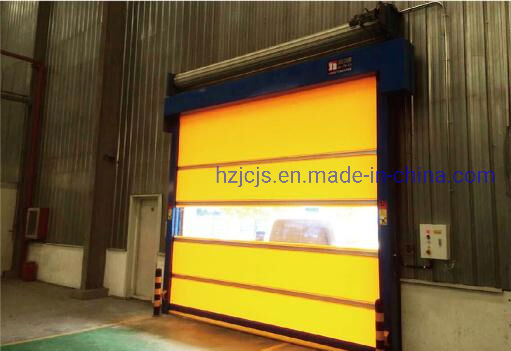 Aluminum Alloy Fire Proofing High Speed Door with IP55 Protection and Customized Model for Industrial Use